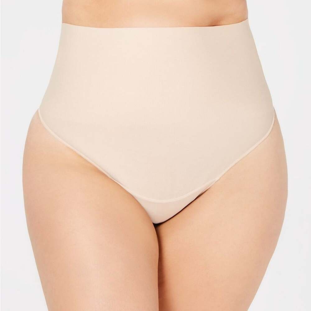 Maidenform Curvy Tame Your Tummy Tailored Thong Size 3XLarge - Picture 1 of 6